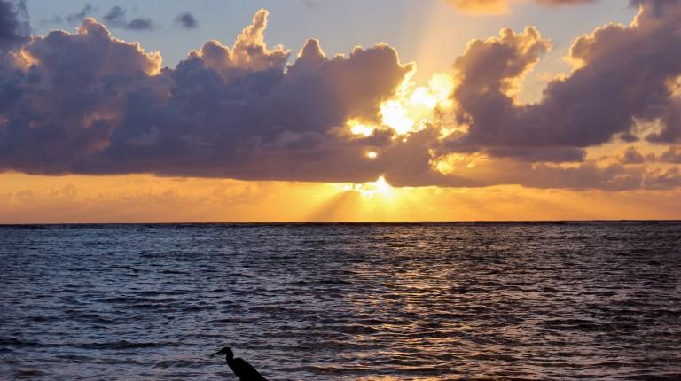 Sunset in Belize